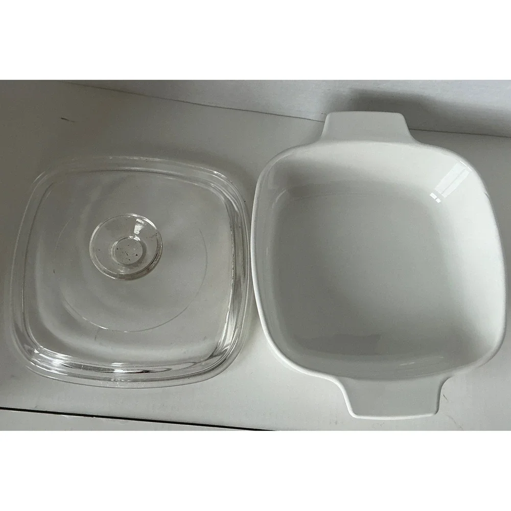 Corning Ware Vintage Spice of Life L'Echalote Casserole Dish 1 Quart A-1-B Lid